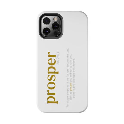 PROSPER 29:11 COLLECTION |  Tough Phone Case |  (Jeremiah 29:11)