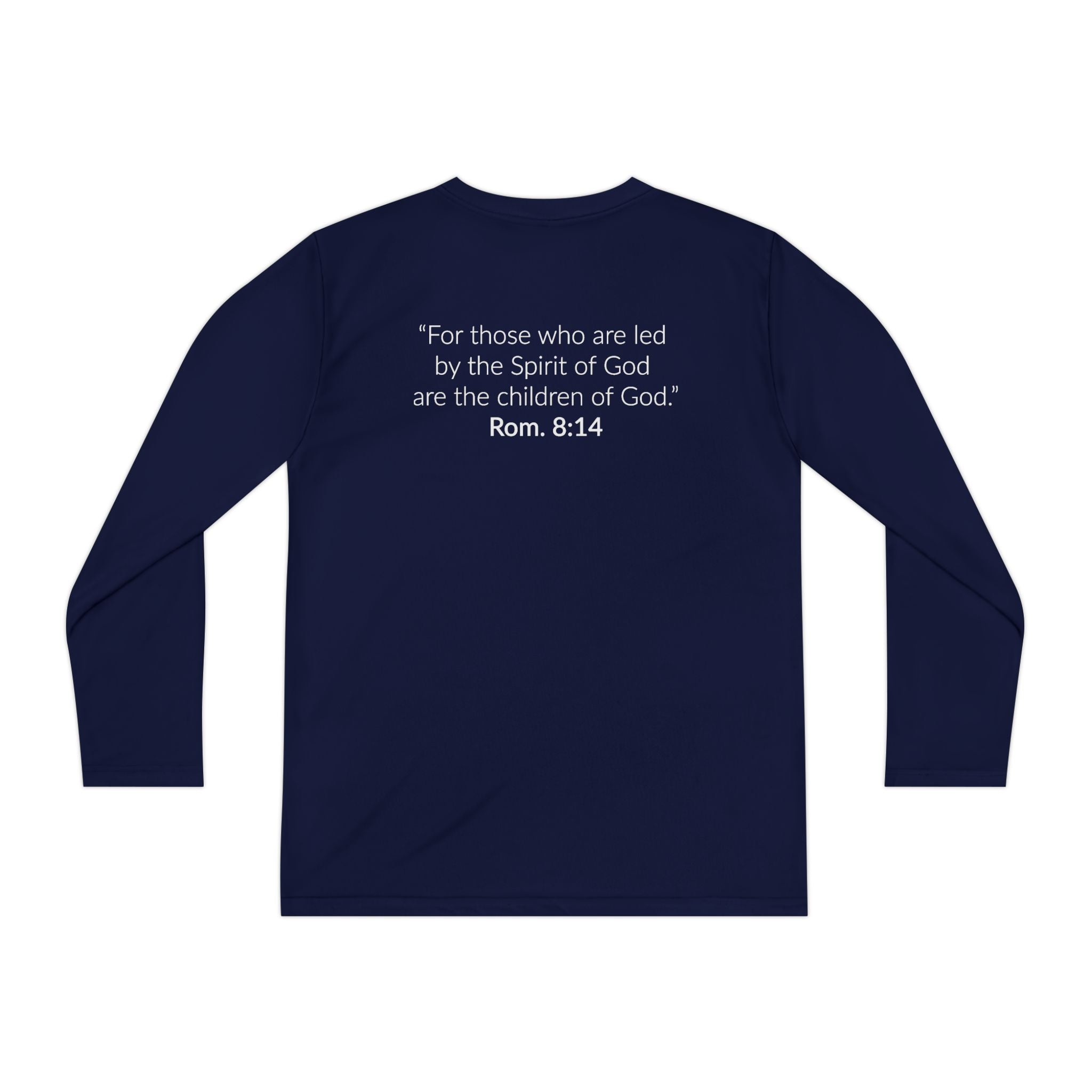GOD'S CHILD! Collection Youth Long Sleeve Tee | (Romans 8:14)