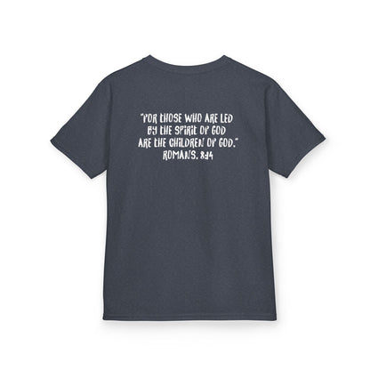 GOD'S CHILD! Collection |  Inspirational Youth Tee-Shirt | (Romans 8:14)