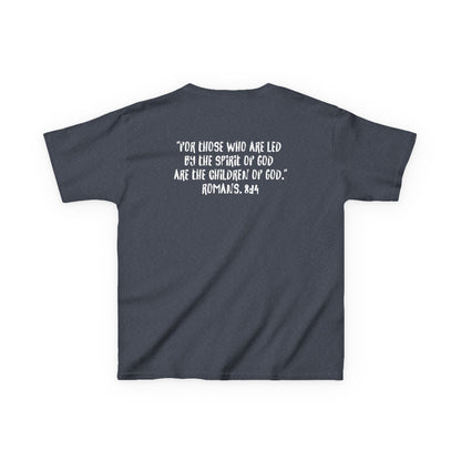 GOD'S CHILD! Collection |  Inspirational Youth Tee-Shirt | (Romans 8:14)