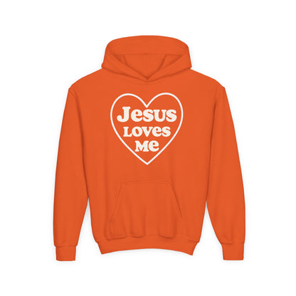 Jesus Loves Me | Youth Hoodie, Heartwarming Gift for Kids, Cozy Sweatshirt for Church, Faith-Based Apparel, Religious Youth Clothing, [...]