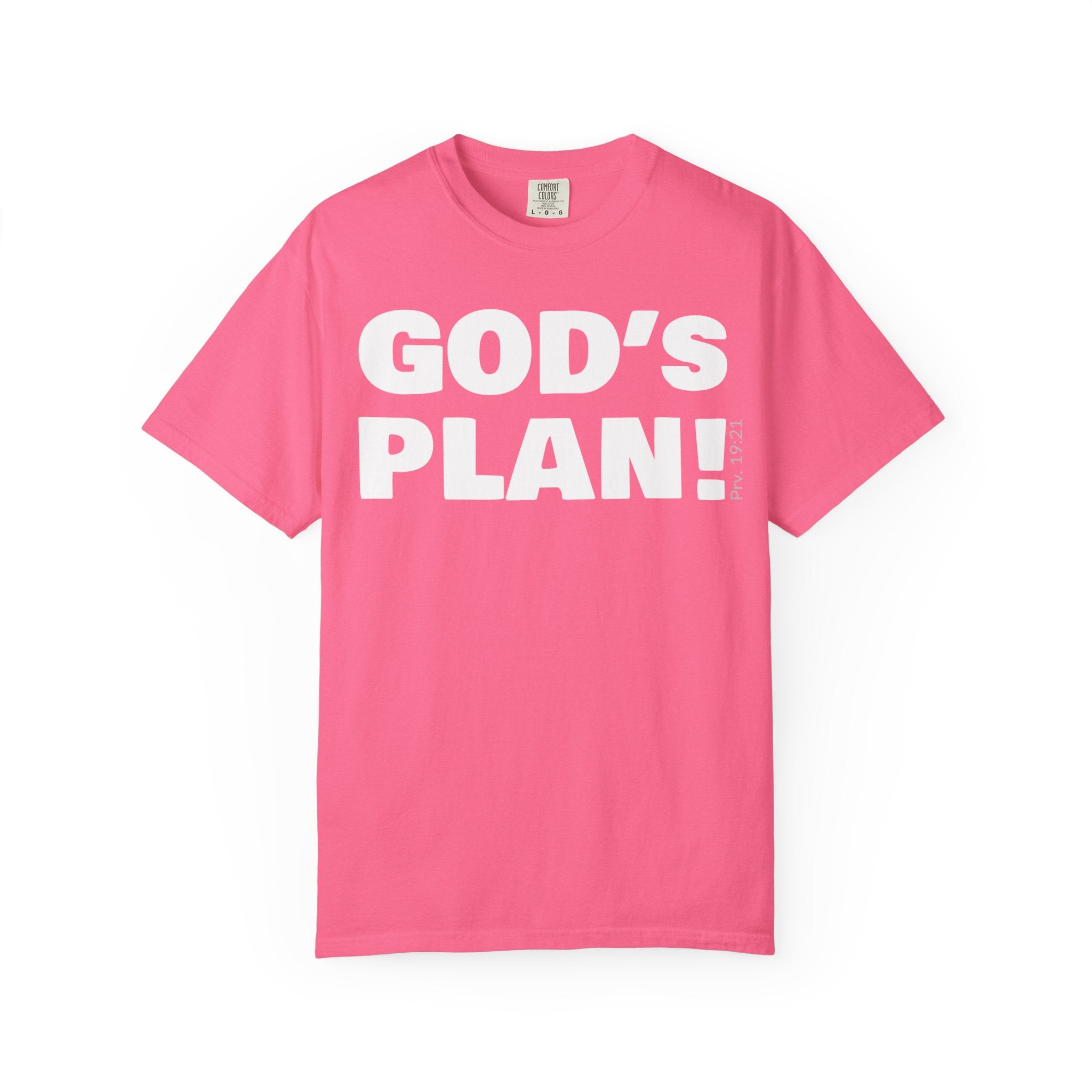 GOD'S PLAN! | Unisex T-Shirt | (Proverbs 19:21)