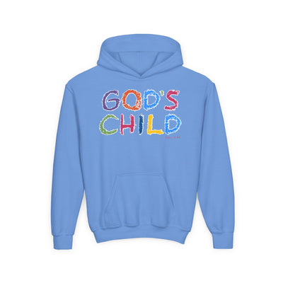 GOD'S CHILD! Collection | Hoodie [Youth]  | (Romans 8:14) - Pastel