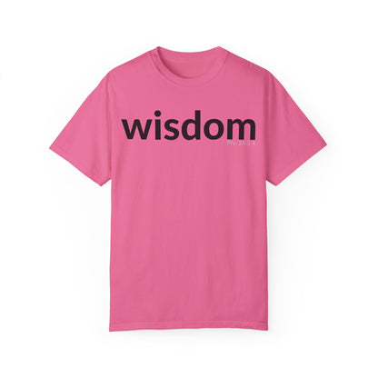 WISDOM | Faithware Collection – T-Shirt | Proverbs 24:3-4