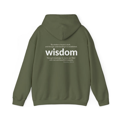 WISDOM | Faithware Collection – Hoodie | (Proverbs 24:3-4)