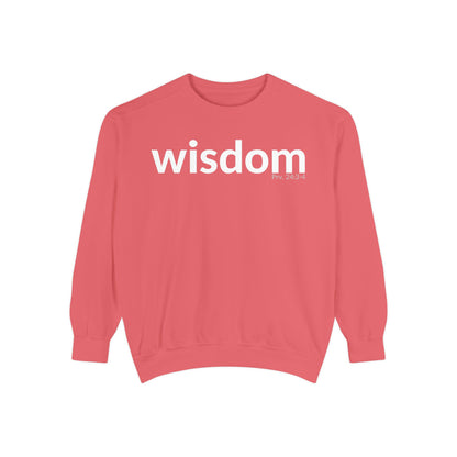 WISDOM | Faithware Collection – Sweatshirt | Proverbs 24:3-4