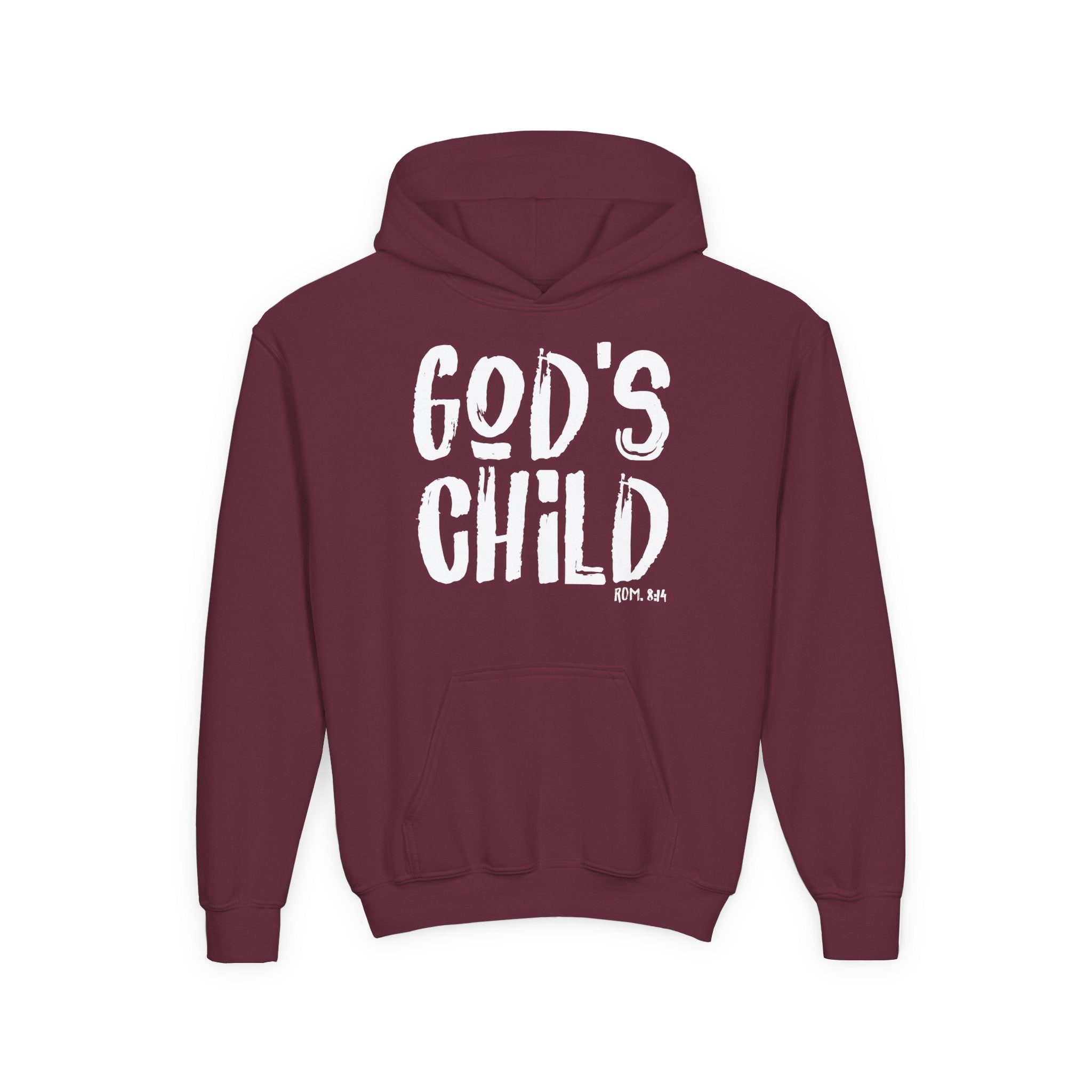 GOD'S CHILD! Collection | Hoodie | (Romans 8:14)  [Youth]