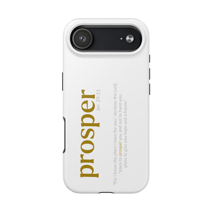 PROSPER 29:11 COLLECTION |  Tough Phone Case |  (Jeremiah 29:11)