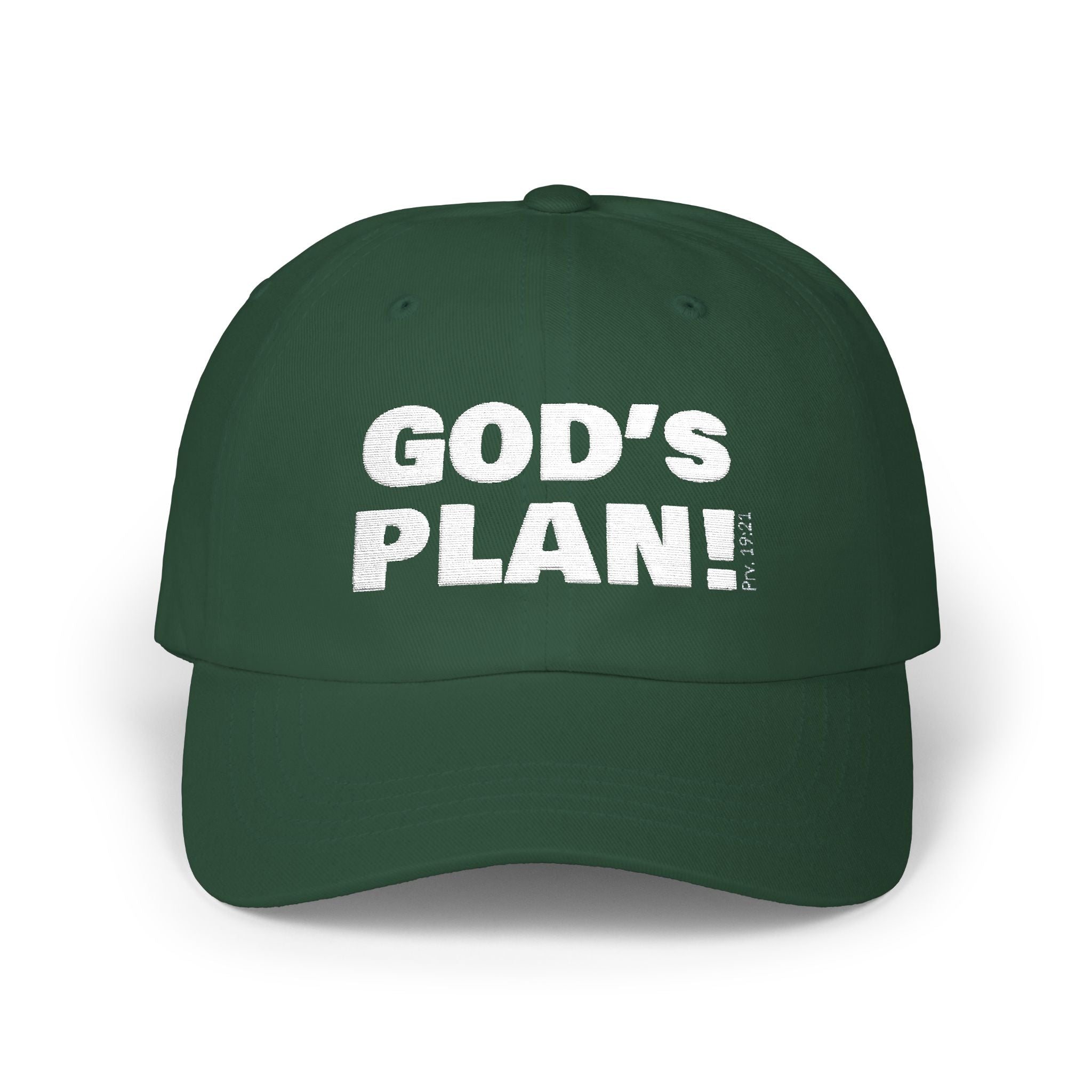 Copy of GOD IS IN CONTROL!  | Cap | (white text)
