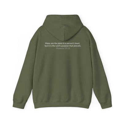 GOD IS IN CONTROL! Collection | Unisex Hoodie | (Proverbs 19:21 )
