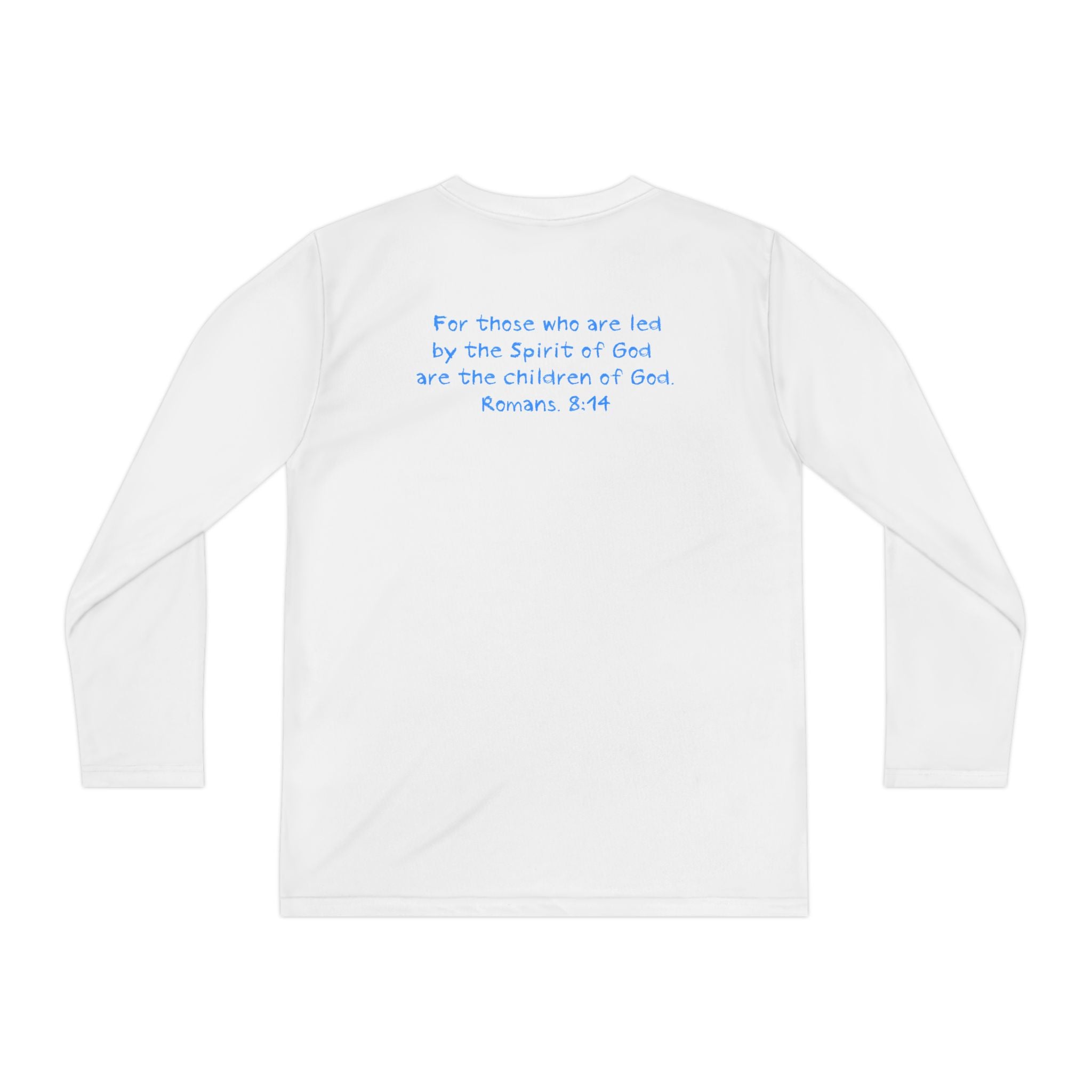 GOD'S CHILD! Collection | Youth Long Sleeve Tee  | (Romans 8:14) - Pastel