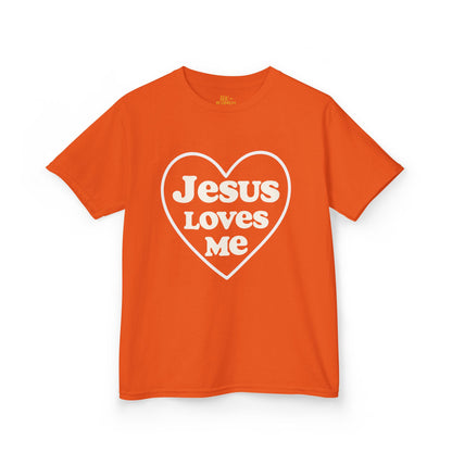 Jesus Loves Me | Kids Tee | Motivational Kids Shirt, Gifts for Young Dreamers, Casual Kids Clothing, Back to School Tee, Kids Hustle Tee