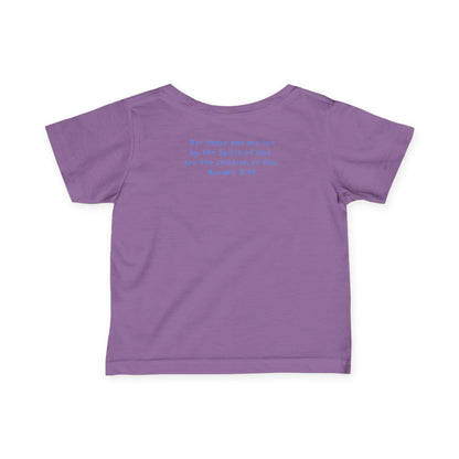 GOD'S CHILD! | Colorful Infant Fine Jersey Tee | Baby Heirs Collection (Roman's 8:14)