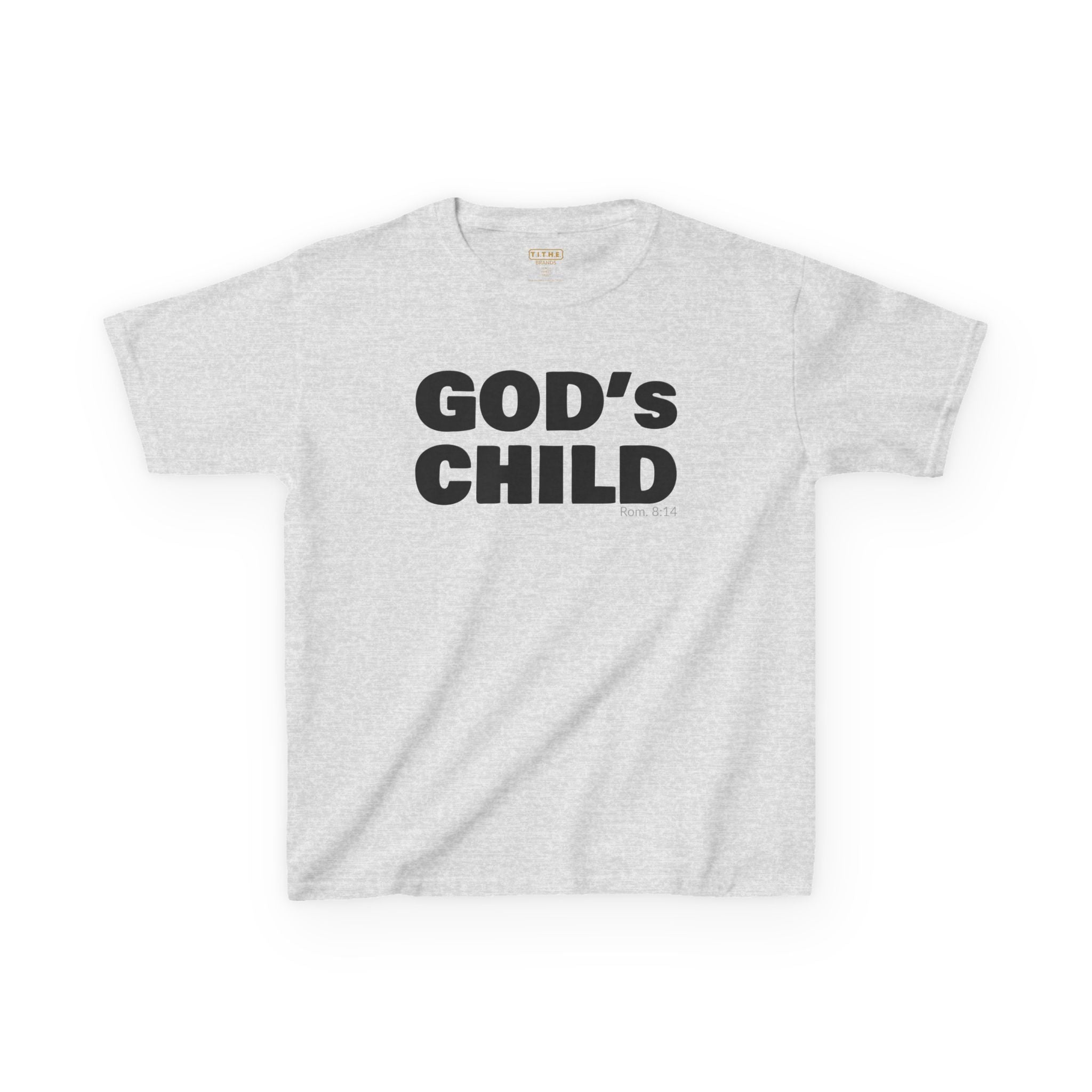 GOD'S CHILD! Collection |  Inspirational Youth Tee-Shirt | (Romans 8:14)