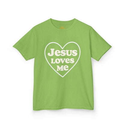 Jesus Loves Me | Kids Tee | Motivational Kids Shirt, Gifts for Young Dreamers, Casual Kids Clothing, Back to School Tee, Kids Hustle Tee