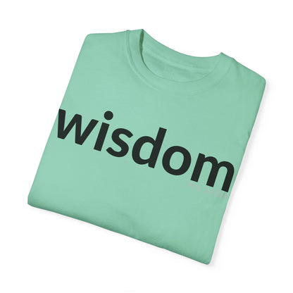 WISDOM | Faithware Collection – T-Shirt | Proverbs 24:3-4
