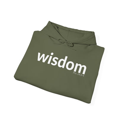 WISDOM | Faithware Collection – Hoodie | (Proverbs 24:3-4)