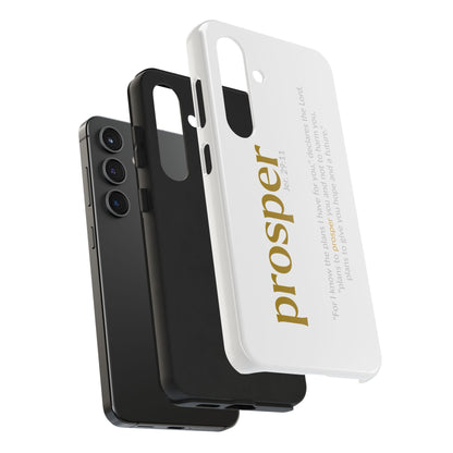 PROSPER 29:11 COLLECTION |  Tough Phone Case |  (Jeremiah 29:11)