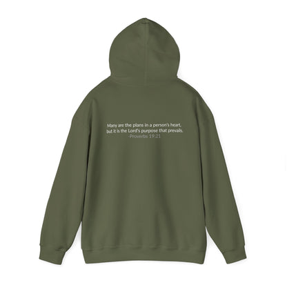 GOD IS IN CONTROL! | Hoodie | (Proverbs 19:21)