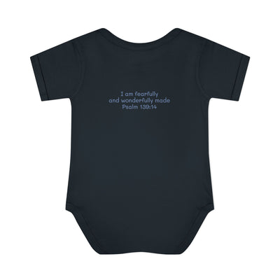 God Made Baby Onesie – Fearfully & Wonderfully Made | Psalm 139:14