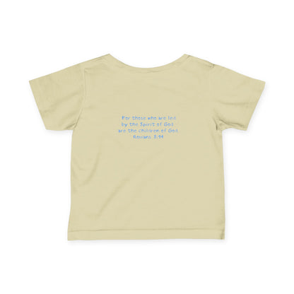 GOD'S CHILD! | Colorful Infant Fine Jersey Tee | Baby Heirs Collection (Roman's 8:14)