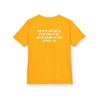 GOD'S CHILD! Collection |  Inspirational Youth Tee-Shirt | (Romans 8:14)