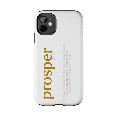 PROSPER 29:11 COLLECTION |  Tough Phone Case |  (Jeremiah 29:11)