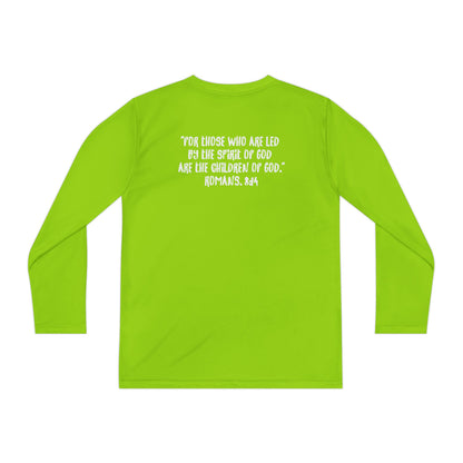 GOD'S CHILD! Collection | Youth Long Sleeve Tee | (Romans 8:14)