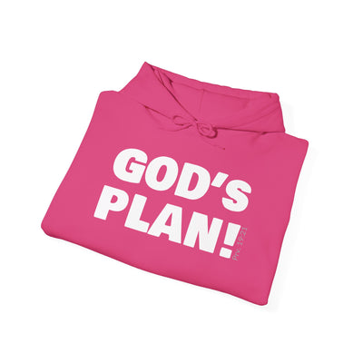 GOD'S PLAN! Collection | Unisex Hoodie | (Proverbs 19:21 )