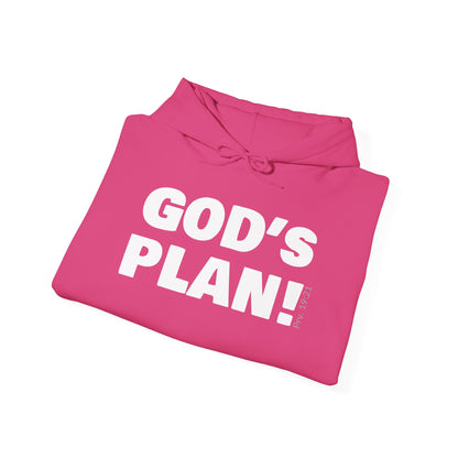 GOD'S PLAN! Collection | Unisex Hoodie | (Proverbs 19:21 )
