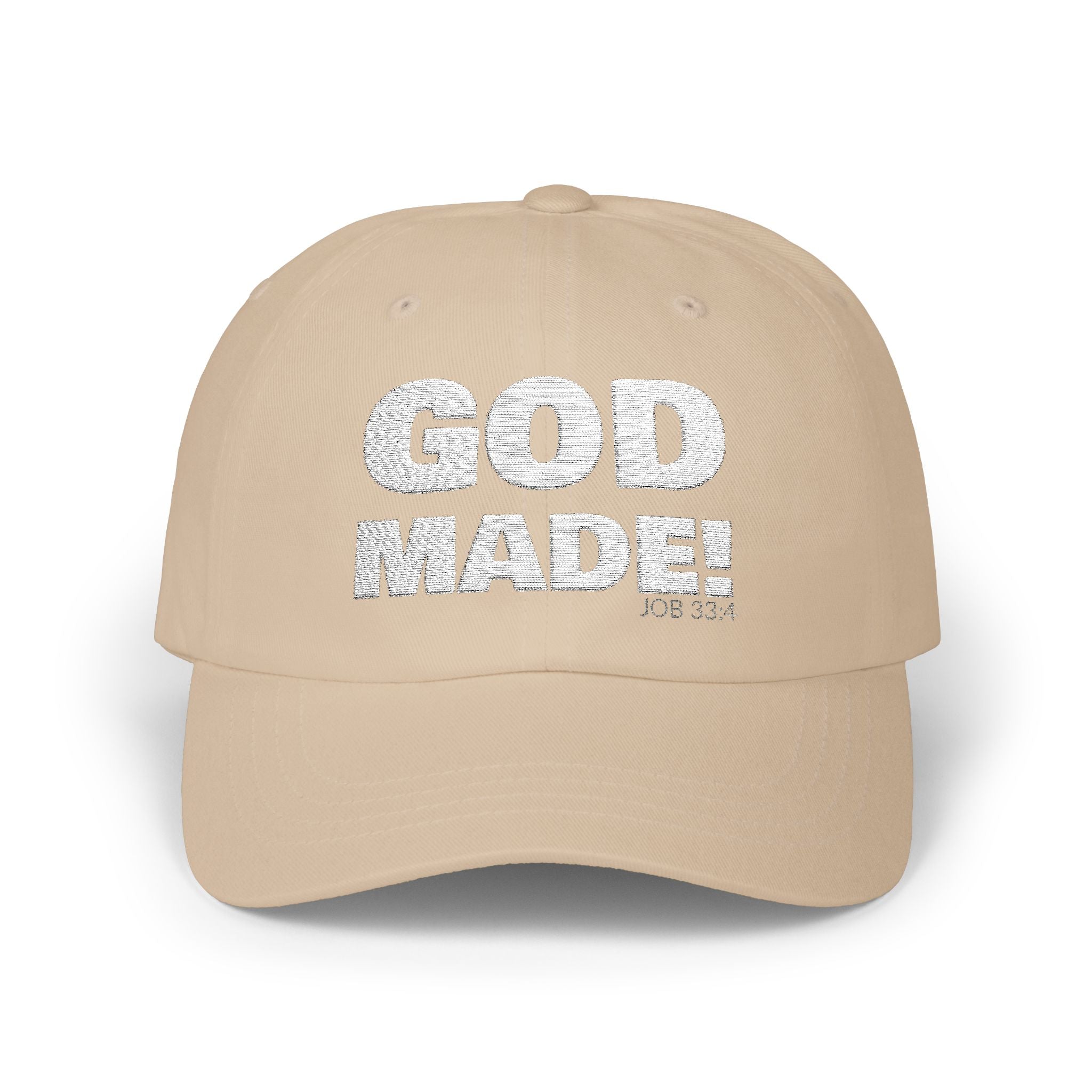 GOD MADE!  |  Faithware collection Inspirational Cap