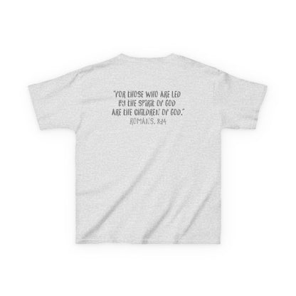 GOD'S CHILD! Collection |  Inspirational Youth Tee-Shirt | (Romans 8:14)