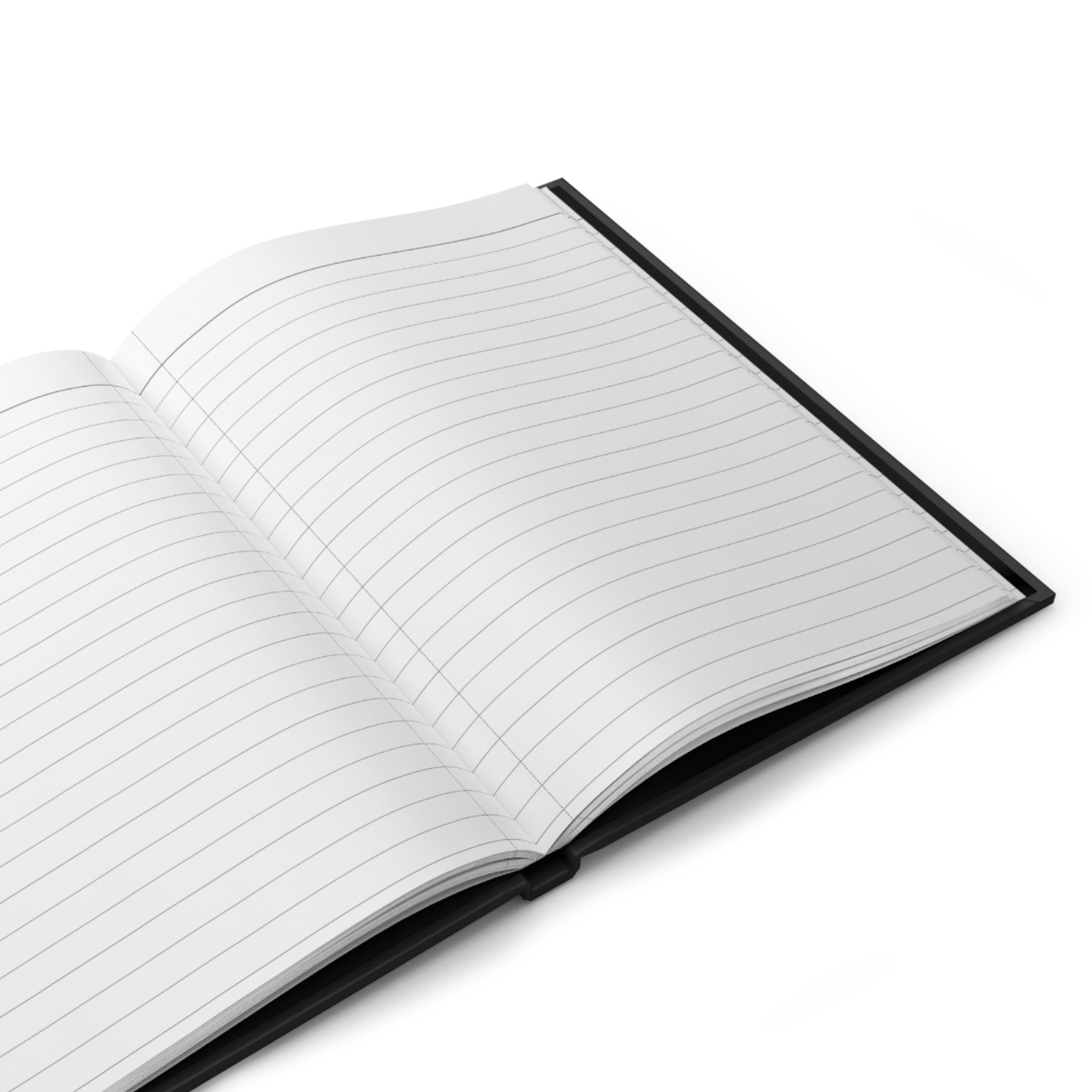 WISDOM | Inspirational Hardcover Journal - Wisdom (Proverbs 24:3-4)- black