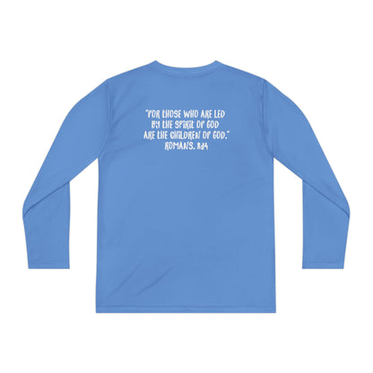 GOD'S CHILD! Collection | Youth Long Sleeve Tee | (Romans 8:14)