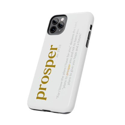 PROSPER 29:11 COLLECTION |  Tough Phone Case |  (Jeremiah 29:11)