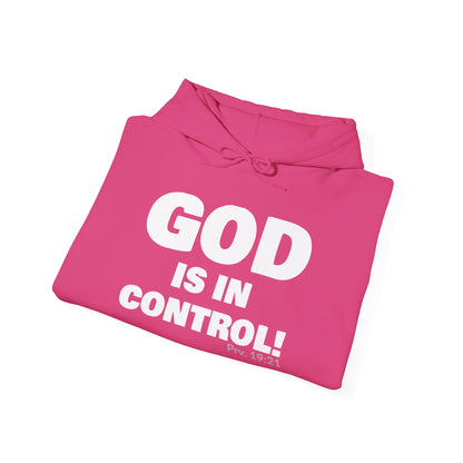 GOD IS IN CONTROL! Collection | Unisex Hoodie | (Proverbs 19:21 )