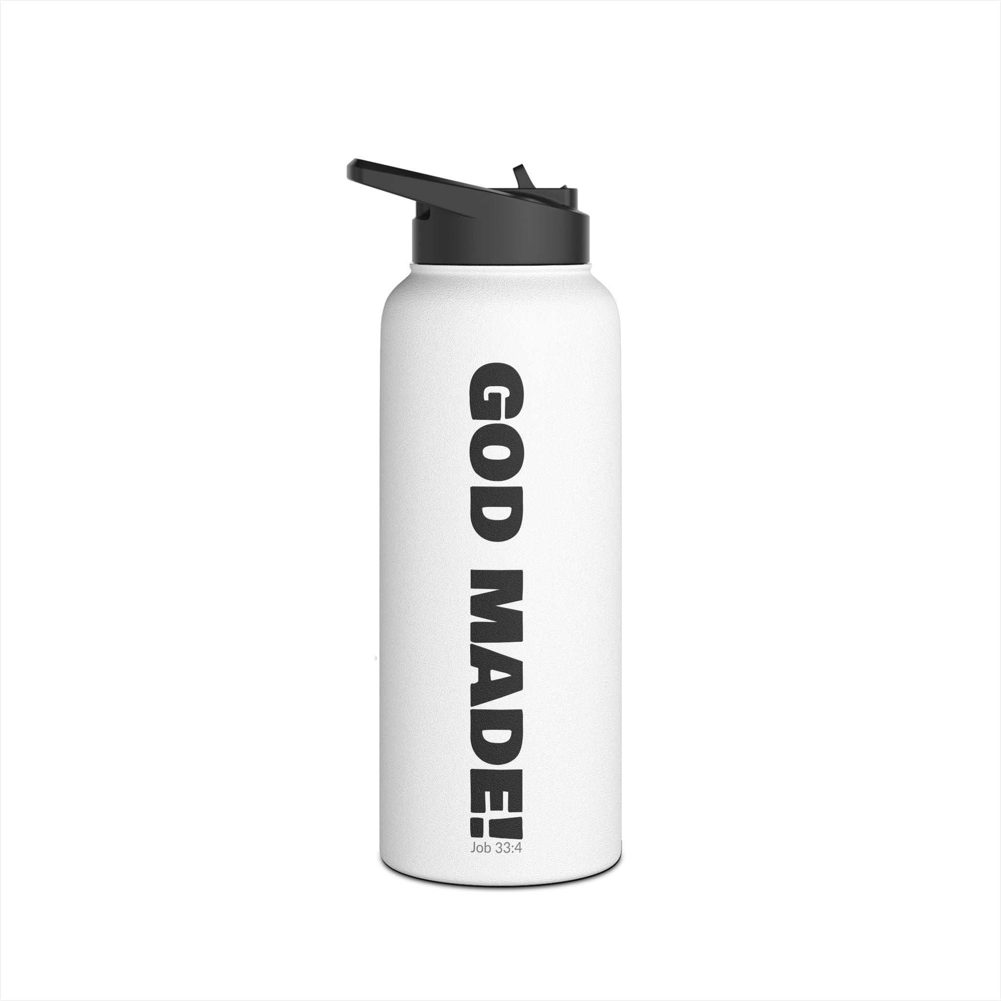 GOD MADE! Collection | Stainless Steel Water Bottle |  Fitness Hydration