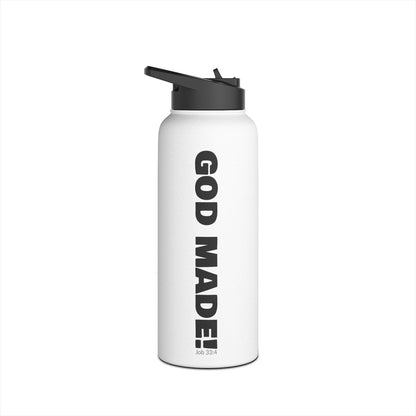 GOD MADE! Collection | Stainless Steel Water Bottle |  Fitness Hydration