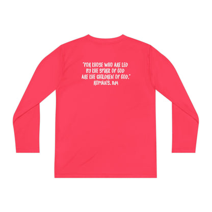 GOD'S CHILD! Collection | Youth Long Sleeve Tee | (Romans 8:14)