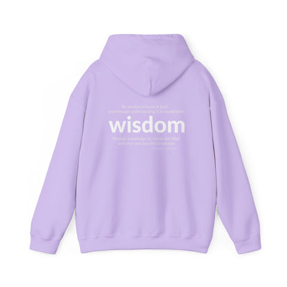 WISDOM | Faithware Collection – Hoodie | (Proverbs 24:3-4)