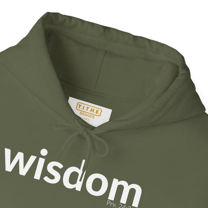 WISDOM | Faithware Collection – Hoodie | (Proverbs 24:3-4)