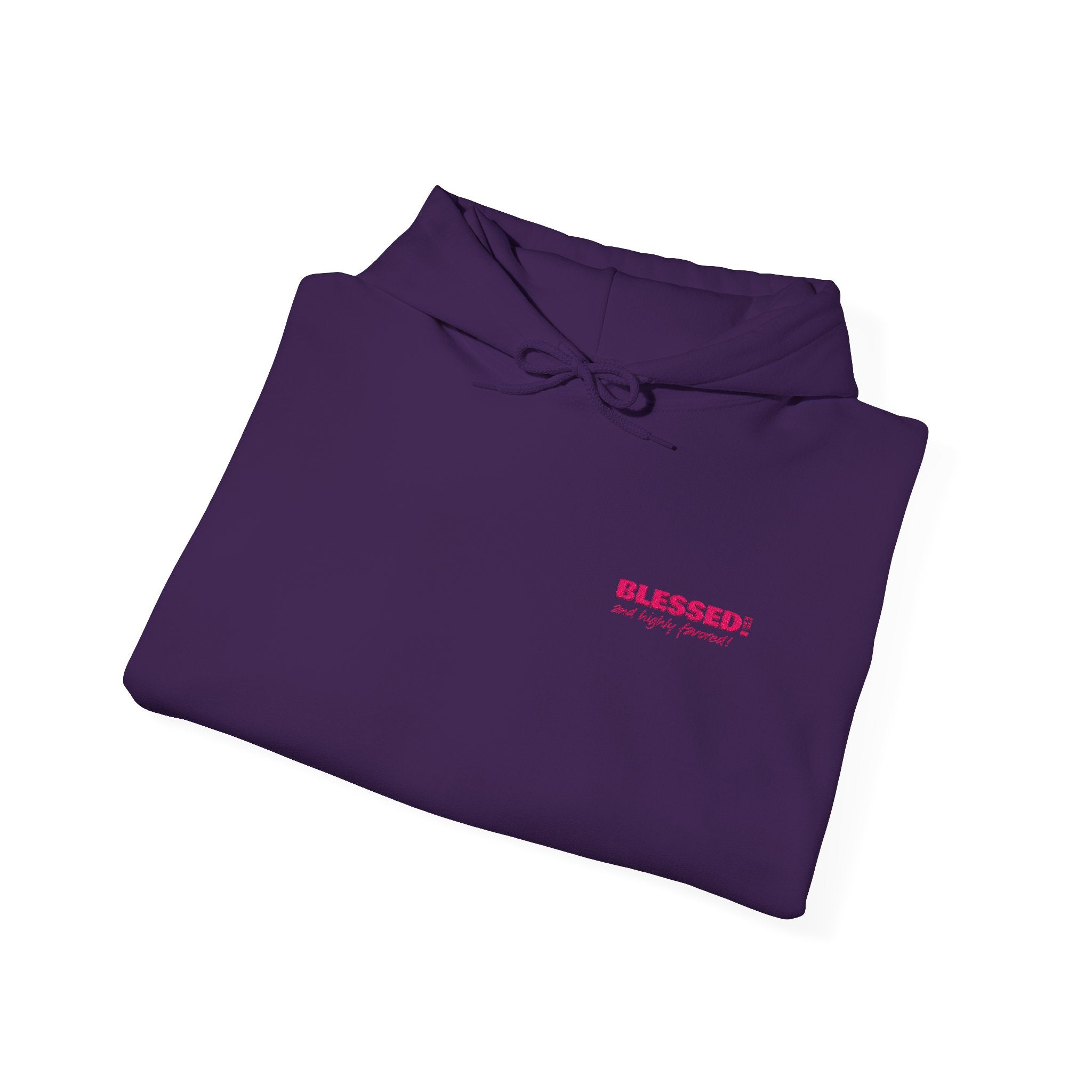 BLESSED! And Highly Favored Collection | Embroidered Hoodie |