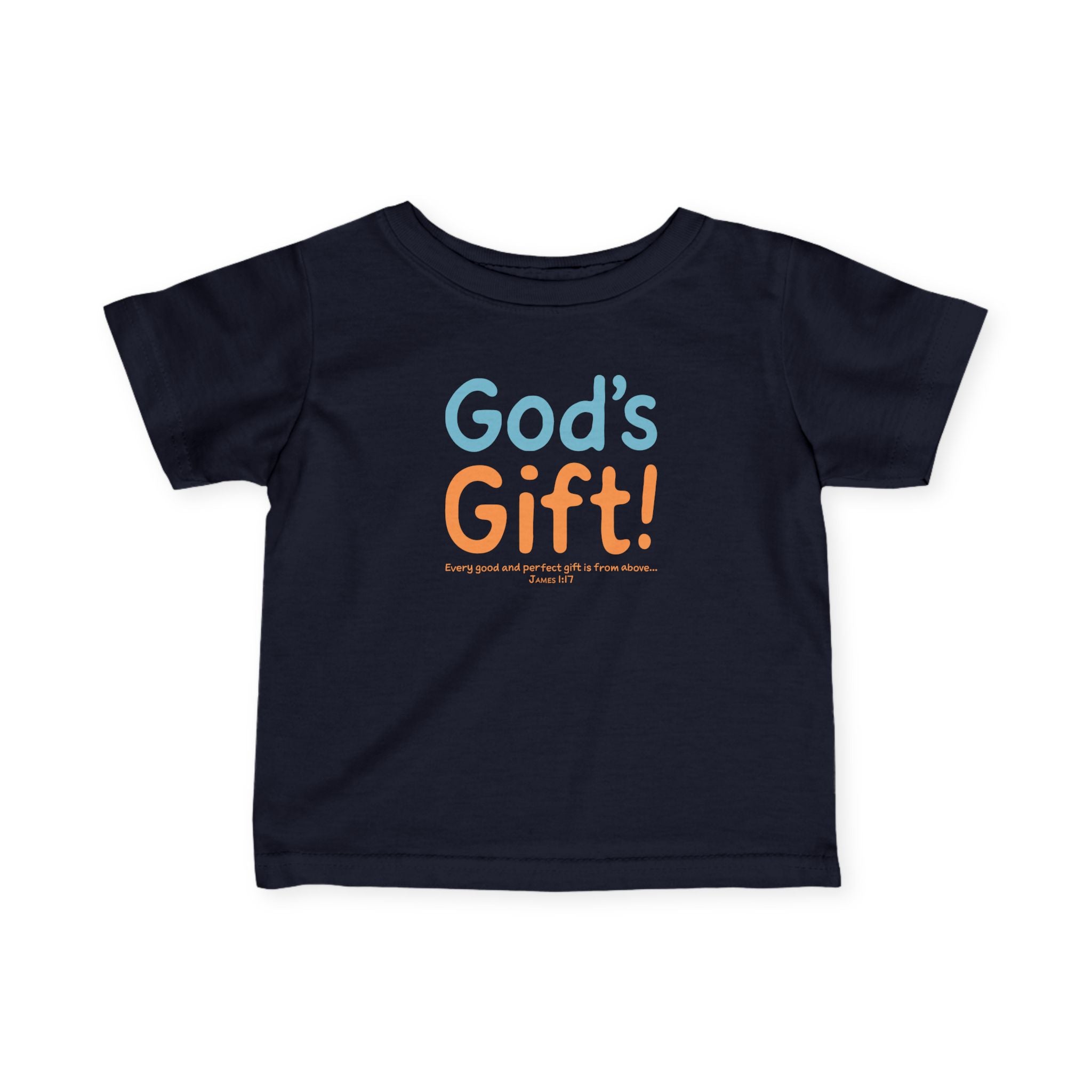 GOD’S GIFT™ Toddler Tee – Every Good & Perfect Gift | James 1:17
