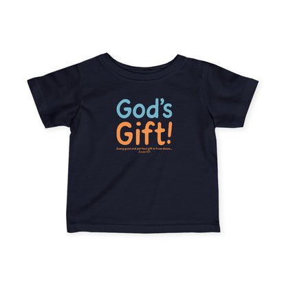GOD’S GIFT™ Toddler Tee – Every Good & Perfect Gift | James 1:17