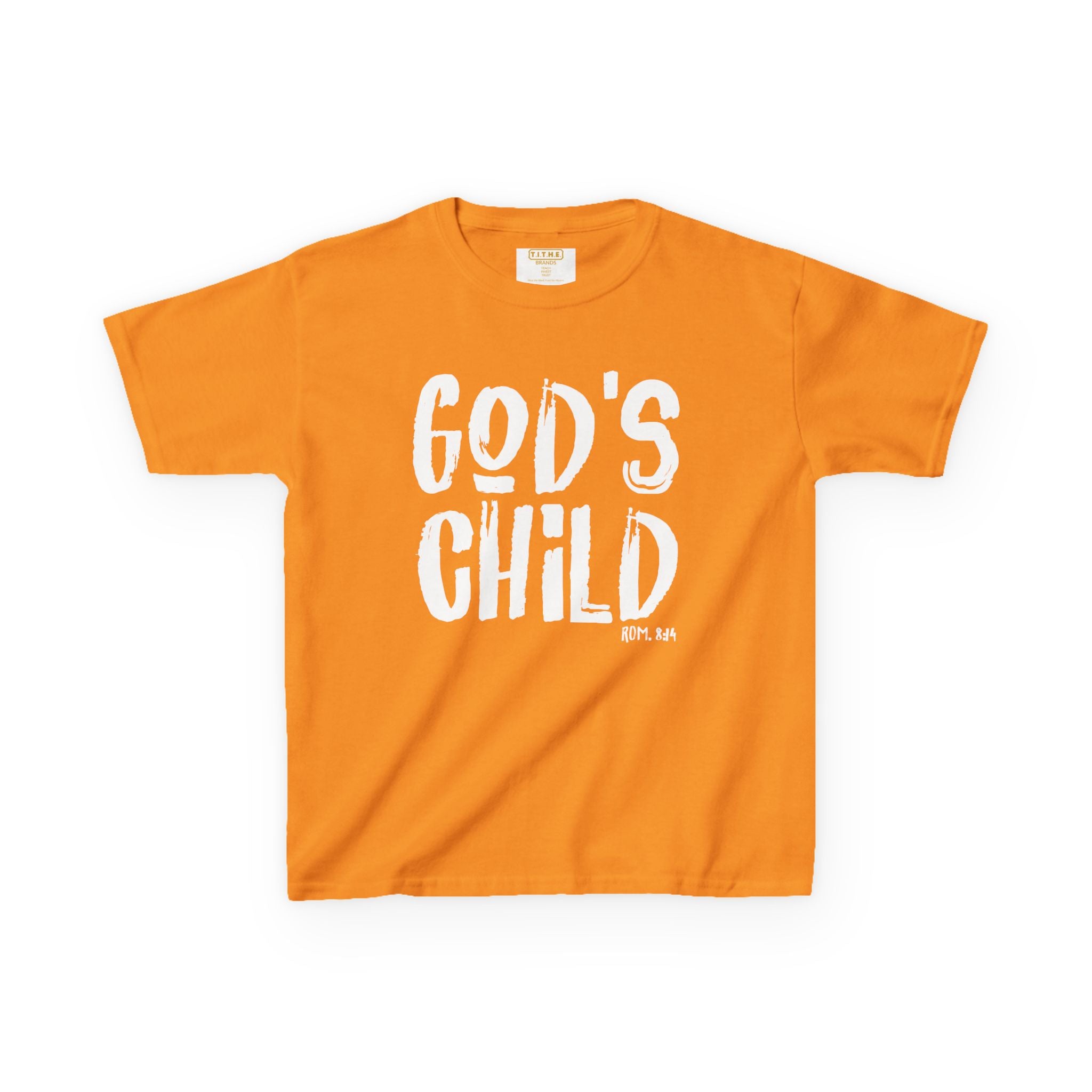 GOD'S CHILD! Collection |  Inspirational Youth Tee-Shirt | (Romans 8:14)