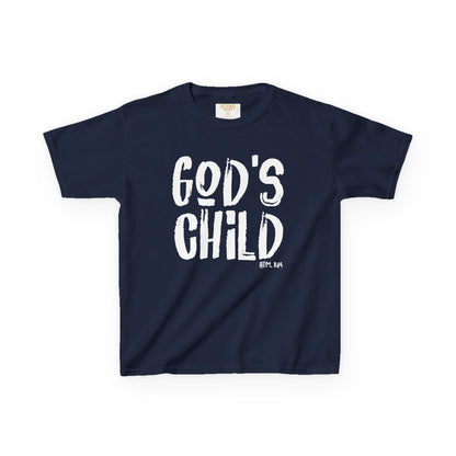 GOD'S CHILD! Collection |  Inspirational Youth Tee-Shirt | (Romans 8:14)