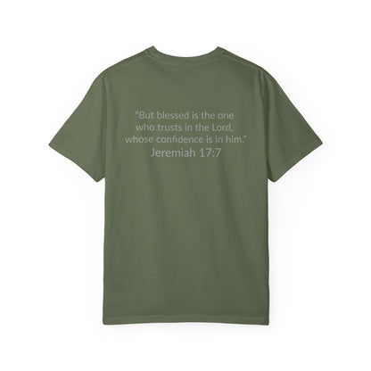 BLESSED! | Unisex Garment-Dyed T-shirt |  (Jeremiah 17:7)