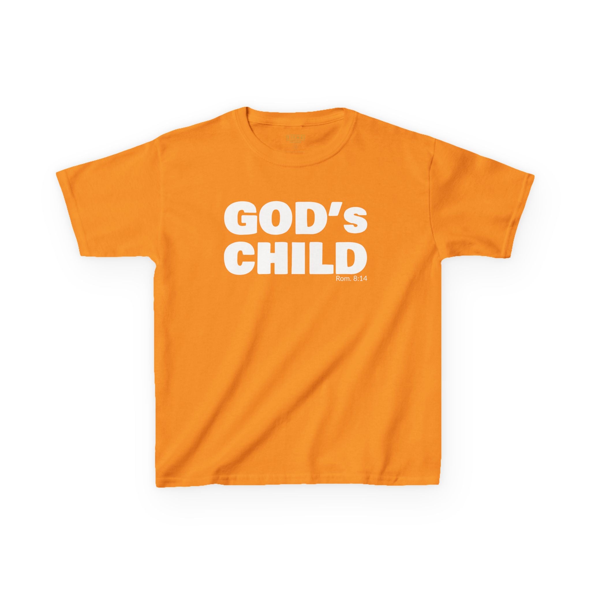 GOD'S CHILD! Collection |  Inspirational Youth Tee-Shirt | (Romans 8:14)