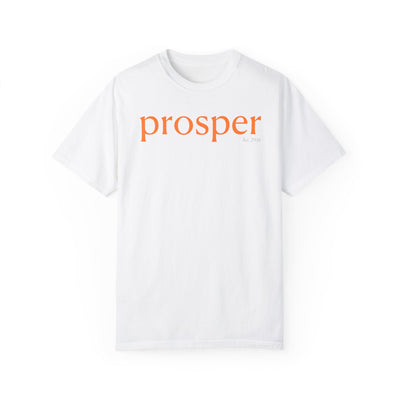 Prosper Unisex Garment-Dyed T-Shirt - Inspirational Quote Tee