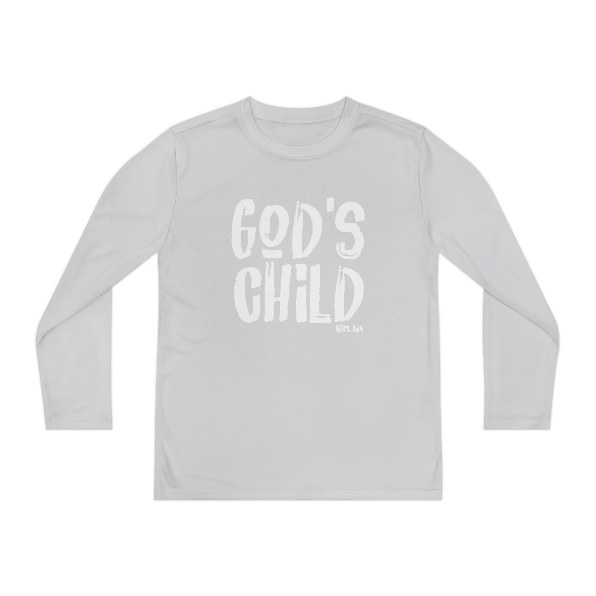 GOD'S CHILD! Collection | Youth Long Sleeve Tee | (Romans 8:14)